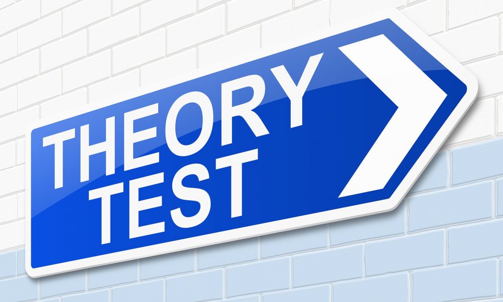 Theory Test Sign